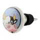 Bull Ceramic Wine Bottle Stopper